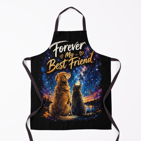 Item preview, Forever My Best Friend Dog Cat Galaxy designed and sold by KaysonSmith.