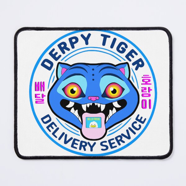 Item preview, Tiger Mail Delivery designed and sold by SuperNerdyfan.