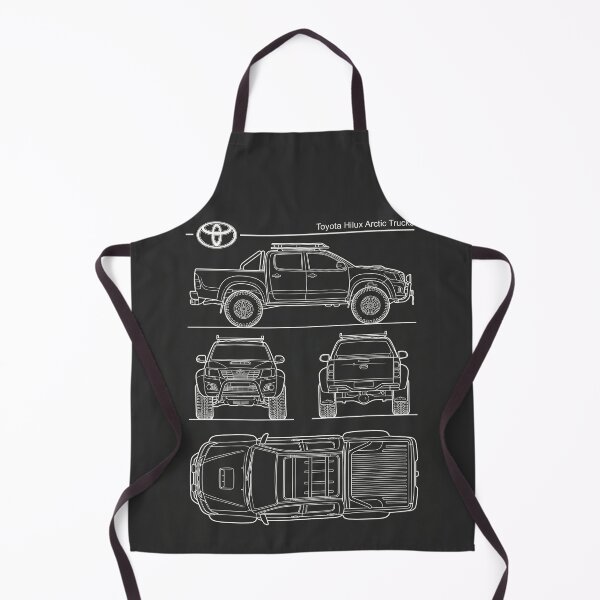Item preview, Toyota Hilux Arctic Trucks Blueprint Extreme 4x4 PickUp Outline designed and sold by Motorline44.