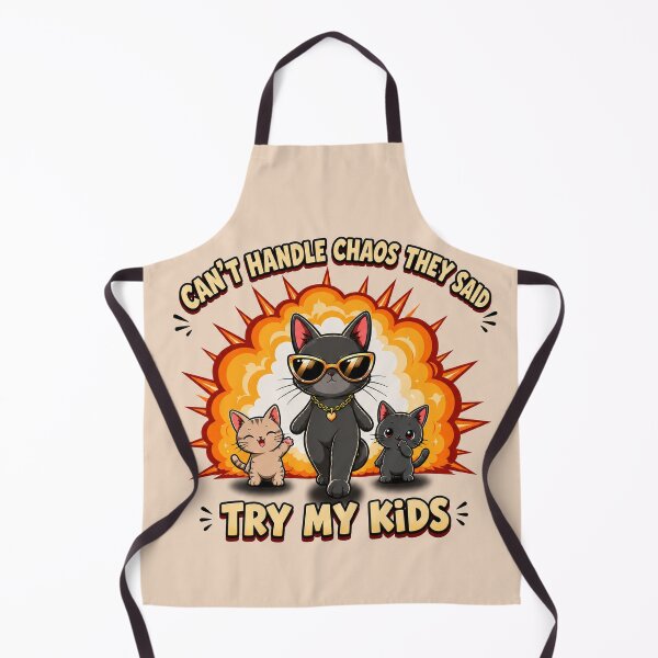 Item preview, Can't handle chaos they said, try my kids designed and sold by KiyomiArt.