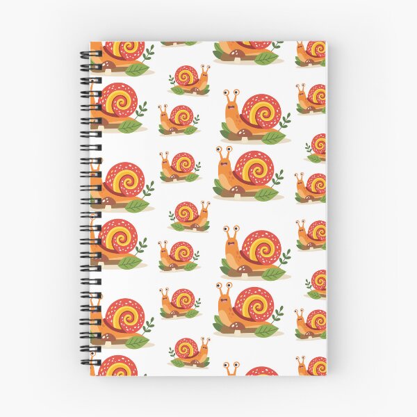 Item preview, Colorful Snail Seamless Pattern Illustration designed and sold by BetweenForms.