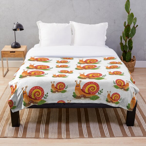 Item preview, Colorful Snail Seamless Pattern Illustration designed and sold by BetweenForms.
