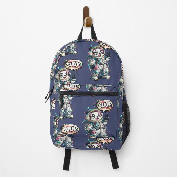 Item preview, Kawaii Rainbow Astronaut Panda - Y2K Cosmic Chill designed and sold by InkTheFox.