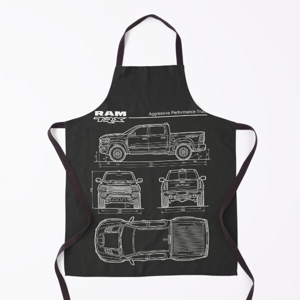 Item preview, RAM TRX Blueprint Aggressive Performance Truck Off-Road Outline designed and sold by Motorline44.