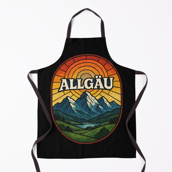 Item preview, Allgau Bavaria Germany Alps Trippy Art designed and sold by TomFrontierArt.
