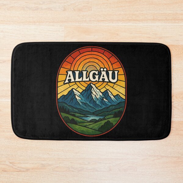Item preview, Allgau Bavaria Germany Alps Trippy Art designed and sold by TomFrontierArt.