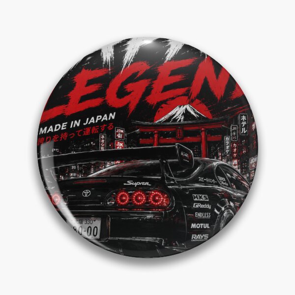 Item preview, Japan Legend Supra T-Shirt | JDM Tokyo Street Racing Design designed and sold by No Limits Garage.
