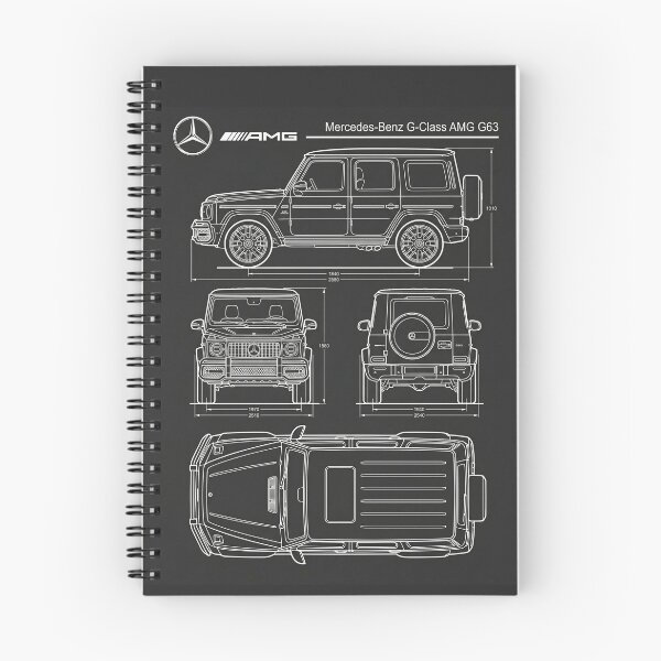 Item preview, Mercedes G-Class AMG Blueprint Luxury 4x4 Wagon Outline designed and sold by Motorline44.
