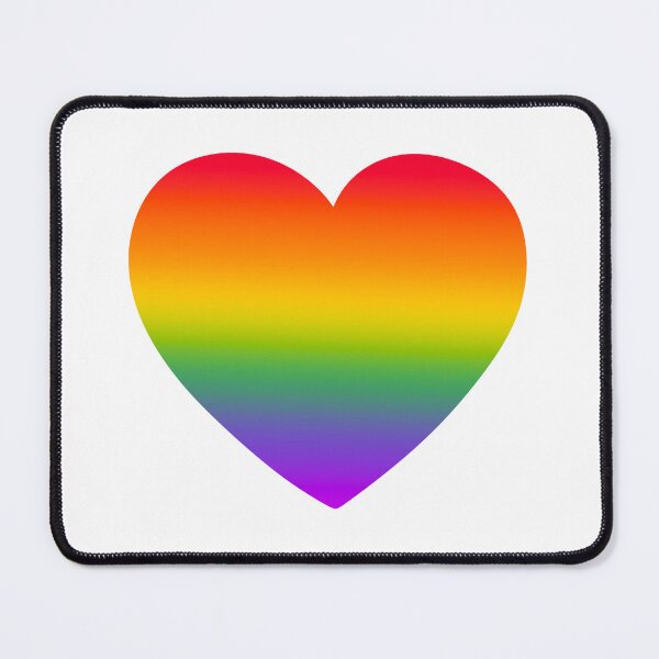 Item preview, Minimalist Rainbow Line Heart - Cute Colorful Retro Art designed and sold by SolutionsArt.