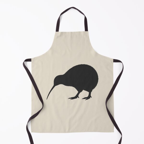 Item preview, Minimalist Dark Kiwi Bird Silhouette designed and sold by Ombrya.