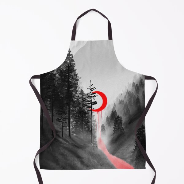 Item preview, Crimson Path Through The Pines designed and sold by Ola-urb.
