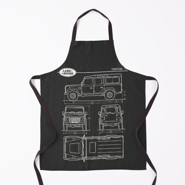 Item preview, Land Rover Defender 110 Blueprint Classic Vintage 4x4 Outline designed and sold by Motorline44.