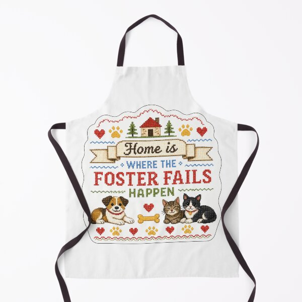 Item preview, Home is Where the Foster Fails Happen - Dog and Cat designed and sold by pikes84.