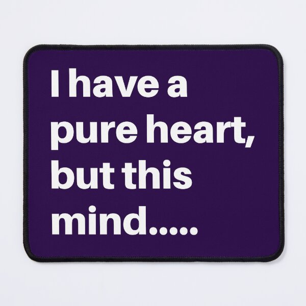 Item preview, Funny Dirty Mind Quote designed and sold by WIZECROW.