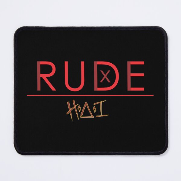 Item preview, Rude red Insignia designed and sold by HOI-Universe.