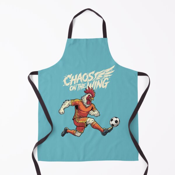 Item preview, Chaos on the Wing – Soccer Chicken Fury designed and sold by CARPIO Creations.
