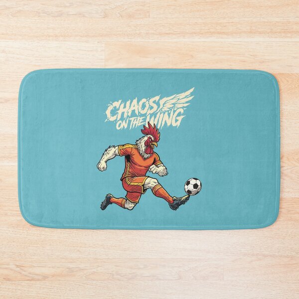 Item preview, Chaos on the Wing – Soccer Chicken Fury designed and sold by CARPIO Creations.