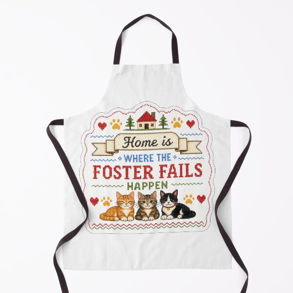Item preview, Home is Where the Foster Fails Happen - Cat designed and sold by pikes84.