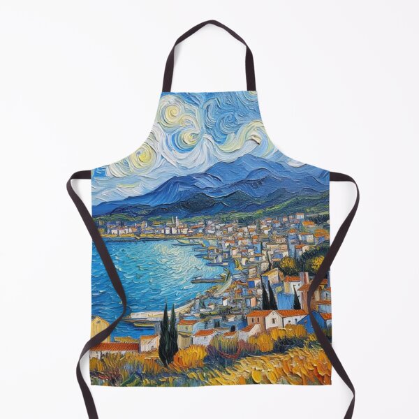 Item preview, Coastal town on the Ionian Sea designed and sold by sid1802.