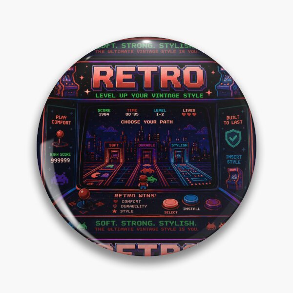 Item preview, Retro Arcade Carpet Theme Red Design designed and sold by joelsnug.