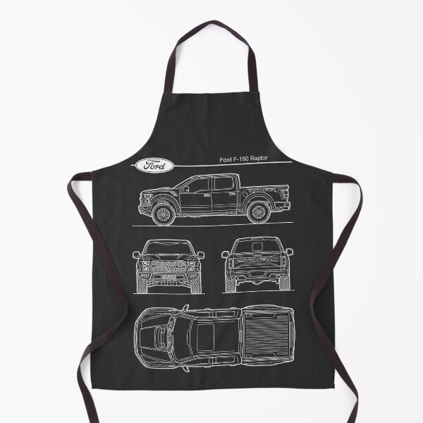 Item preview, Ford F-150 Raptor Blueprint Performance PickUp Truck Outline designed and sold by Motorline44.