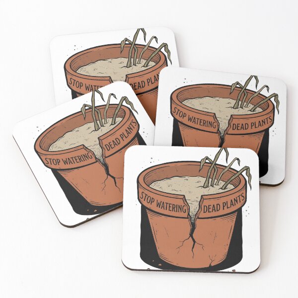 Item preview,  Stop Watering Dead Plants — Cracked Terracotta Pot Graphic Tee designed and sold by BumbleBloom7.