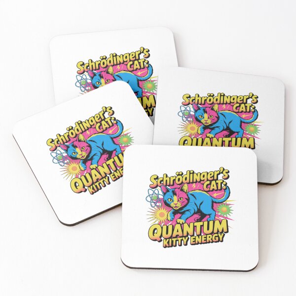 Item preview, Schrodinger's Cat: Quantum Kitty Energy designed and sold by Peter Stawicki.