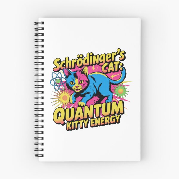 Item preview, Schrodinger's Cat: Quantum Kitty Energy designed and sold by Peter Stawicki.
