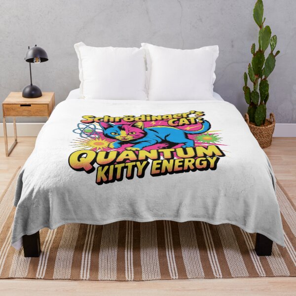 Item preview, Schrodinger's Cat: Quantum Kitty Energy designed and sold by Peter Stawicki.
