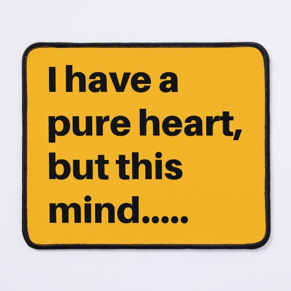 Item preview, Funny Dirty Mind Quote  designed and sold by WIZECROW.