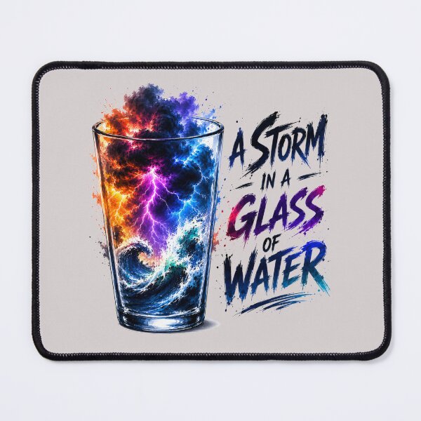 Item preview, A Storm in a glass of Water designed and sold by puzzell.