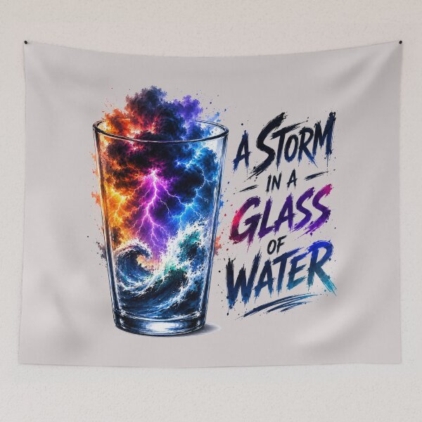 Item preview, A Storm in a glass of Water designed and sold by puzzell.