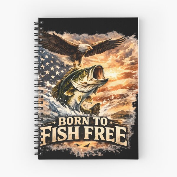 Item preview, Born to Fish Free designed and sold by Chic_Clip_Craft.