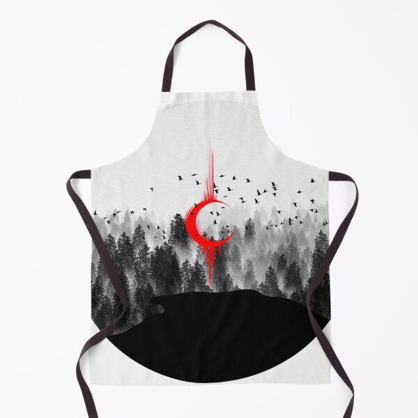 Item preview, Crimson Crescent Forest designed and sold by Ola-urb.