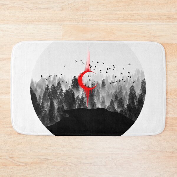 Item preview, Crimson Crescent Forest designed and sold by Ola-urb.