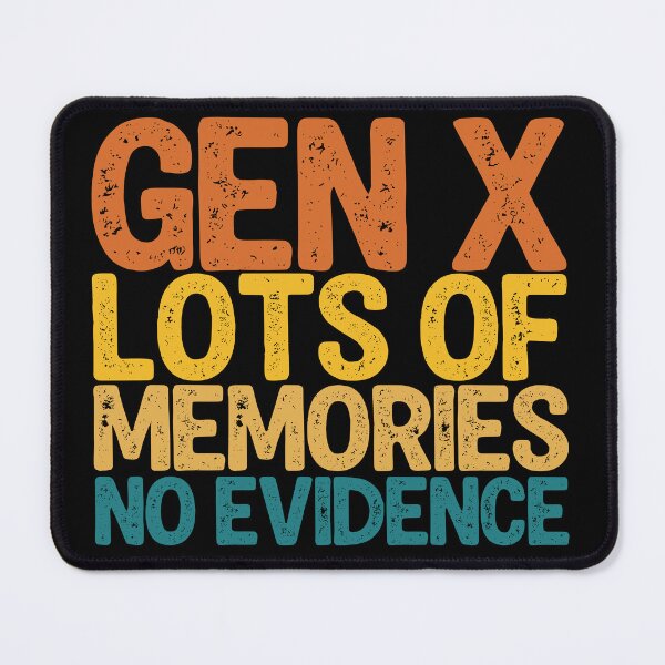 Item preview, Funny Retro Gen X Lots Of Memories No Evidence designed and sold by legendaryskins.