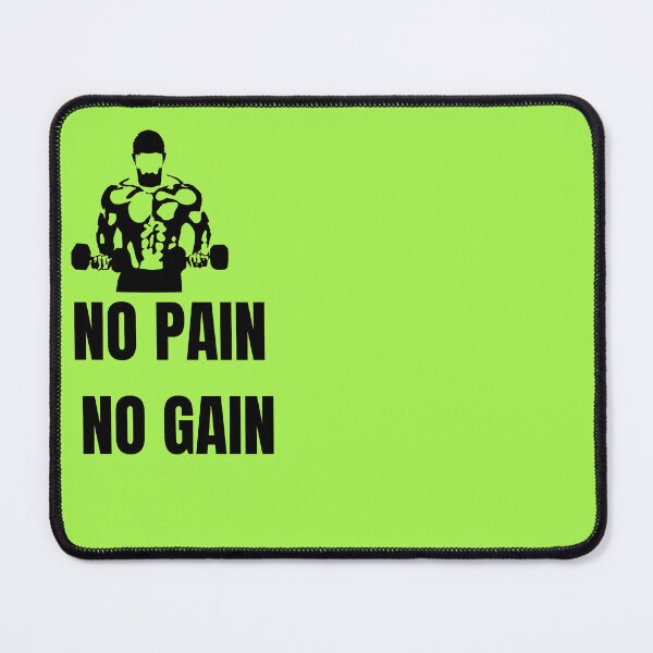 Item preview, NO PAIN NO GAIN Fitness designed and sold by DailyQuestPrint.