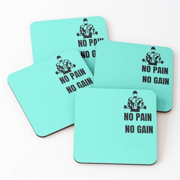 Item preview, NO PAIN NO GAIN Fitness designed and sold by DailyQuestPrint.