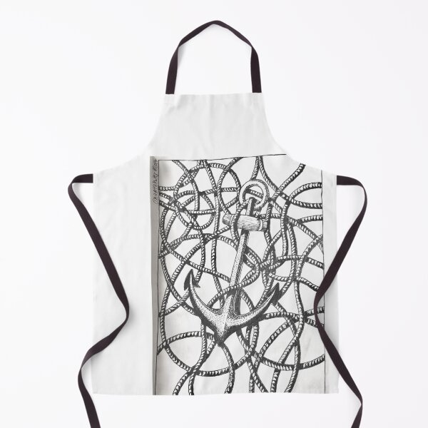 Item preview, Tangle Anchor Line drawing designed and sold by FloatingInk.