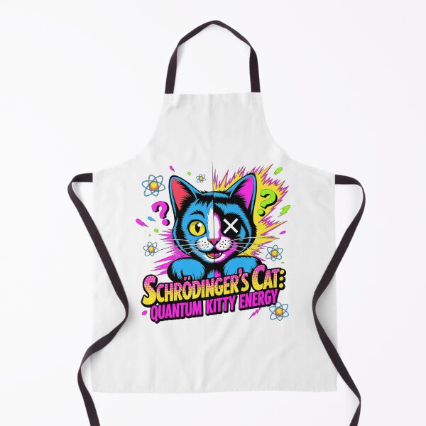 Item preview, Schrodinger's Cat: Quantum Kitty Energy Vibrant Pop Design designed and sold by Peter Stawicki.