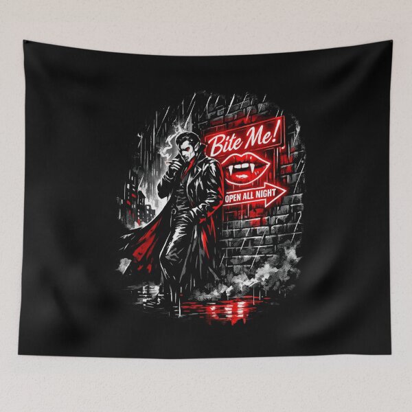 Item preview, Midnight Neon Vampire lounge designed and sold by SidTastic .