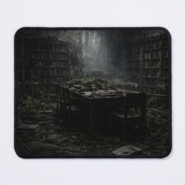 Item preview, The Library of Overgrown Silence – Melancholy 154 designed and sold by Capone-Gallery.