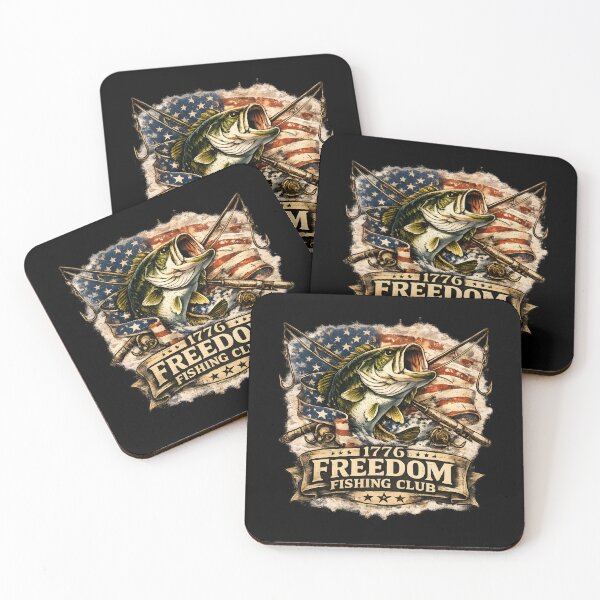Item preview, 1776 Freedom Fishing Club designed and sold by Chic_Clip_Craft.