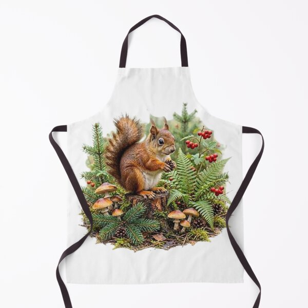 Item preview, Red squirrel in the forest designed and sold by CHRIST5000.