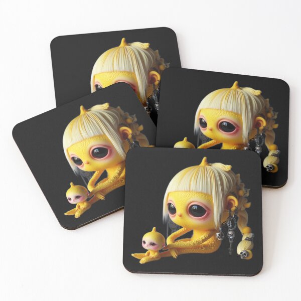 Item preview, Goth Lemon - Creepy Cute Fruits Collection #11 designed and sold by LujziWorld.