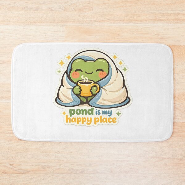 Item preview, Pond Is My Happy Place Cute Frog Homebody Design designed and sold by Naviora.