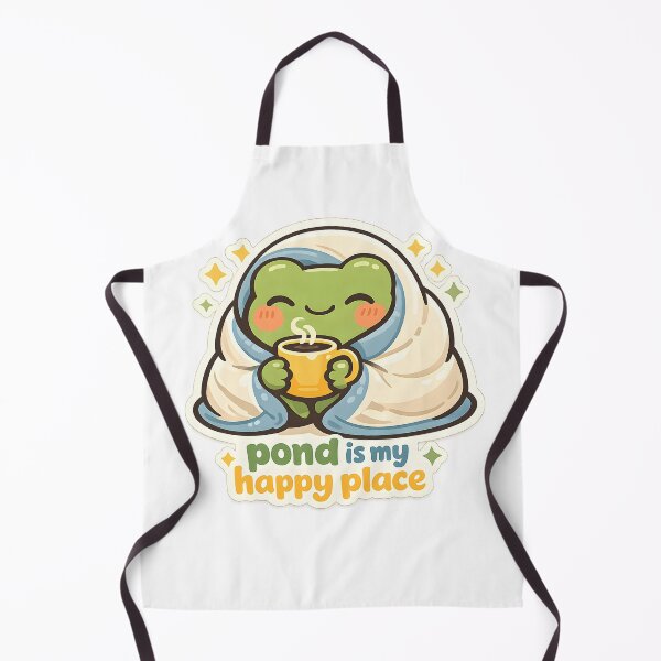 Item preview, Pond Is My Happy Place Cute Frog Homebody Design designed and sold by Naviora.