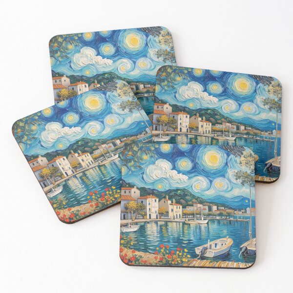 Item preview, Coastal town on the Ionian Sea  designed and sold by sid1802.