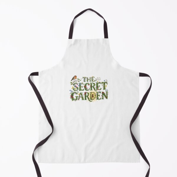 Item preview, The Secret Garden Floral Lettering Book Art designed and sold by Fenay Designs.