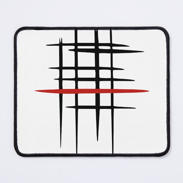 Item preview, Emotional Intersection - Dark Avant-Garde Minimalist Art designed and sold by WormJ.